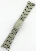 A GENTLEMAN`S STAINLESS STEEL 19MM ROLEX ``HEAVY`` OYSTER BRACELET Numbered M11/78350/19/557B, 10