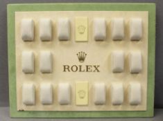 ROLEX WRIST WATCH DISPLAY STAND FOR 16 WATCHES  CONDITION REPORT In very good condition