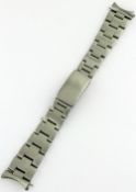 A GENTLEMAN`S STAINLESS STEEL 19MM ROLEX ``HEAVY`` OYSTER BRACELET Numbered VE/78350/19/557, 10