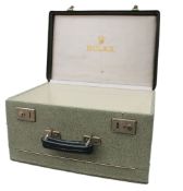 ROLEX TRAVEL CASE CIRCA 1970s  CONDITION REPORT In very good condition.