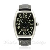 A GENTLEMAN`S LARGE SIZE STAINLESS STEEL FRANCK MULLER CASABLANCA WRISTWATCH DATED 2007, REF. 8880 C