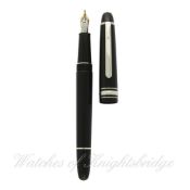 A MONTBLANC MEISTERSTUCK PLATINUM LINE CLASSIQUE FOUNTAIN PEN With two tone 14k solid gold