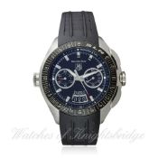 A GENTLEMAN`S STAINLESS STEEL TAG HEUER MERCEDES BENZ SLR CHRONOGRAPH WRISTWATCH CIRCA 2008, REF.