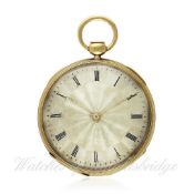 A FINE & RARE GENTLEMAN`S LARGE 18K SOLID GOLD QUARTER REPEATER POCKET WATCH CIRCA 1830 D: Silver