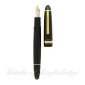 A MONTBLANC MEISTERSTUCK LEGRANDE FOUNTAIN PEN With two tone 14k solid gold decorative nib,