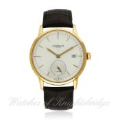 A GENTLEMAN`S 18K SOLID ROSE GOLD ALFRED DUNHILL CLASSIC AUTOMATIC WRISTWATCH CIRCA 2012, REF.