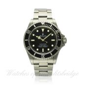 A GENTLEMAN`S STAINLESS STEEL ROLEX OYSTER PERPETUAL SUBMARINER BRACELET WATCH DATED 2009, REF.