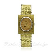 A GENTLEMAN`S 18K SOLID WHITE & YELLOW GOLD PIAGET BRACELET WATCH CIRCA 1980s, REF. 916 A 3,