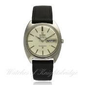 A GENTLEMAN`S STAINLESS STEEL OMEGA CONSTELLATION CHRONOMETER WRIST WATCH CIRCA 1969, REF. 168.019