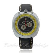 A GENTLEMAN`S JACKY ICKX EASY-RIDER ``BULLHEAD`` CHRONOGRAPH WRIST WATCH CIRCA 1970s, REF. 2692 D: