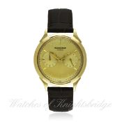 A RARE GENTLEMAN`S 9CT SOLID GOLD JAEGER LECOULTRE ``FUTUREMATIC`` WRIST WATCH CIRCA 1950s D: Silver