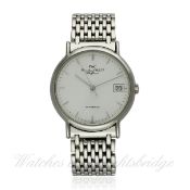 A GENTLEMAN`S STAINLESS STEEL IWC PORTOFINO AUTOMATIC BRACELET WATCH CIRCA 2000 D: White dial with