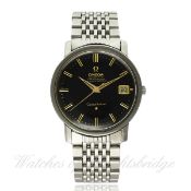 A GENTLEMAN`S STAINLESS STEEL OMEGA CONSTELLATION CHRONOMETER BRACELET WATCH CIRCA 1966, REF. 168.