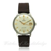 A GENTLEMAN`S STAINLESS STEEL OMEGA SEAMASTER AUTOMATIC WRIST WATCH CIRCA 1967, REF. 166.002 D: