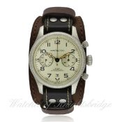 A GENTLEMAN`S STAINLESS STEEL HAMILTON KHAKI CONSERVATION HARRISON FORD CHRONOGRAPH WRIST WATCH