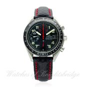 A GENTLEMAN`S STAINLESS STEEL OMEGA SPEEDMASTER AUTOMATIC CHRONOGRAPH WRIST WATCH CIRCA 1998 D: