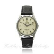 A GENTLEMAN`S STAINLESS STEEL OMEGA CONSTELLATION CHRONOMETER WRIST WATCH CIRCA 1961, REF. 14381.