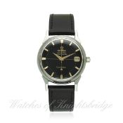 A GENTLEMAN`S STAINLESS STEEL OMEGA CONSTELLATION CHRONOMETER WRIST WATCH CIRCA 1962, REF. 14902-