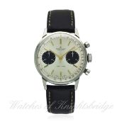 A GENTLEMAN`S STAINLESS STEEL BREITLING TOP TIME CHRONOGRAPH WRIST WATCH CIRCA 1970, REF. 2002 D: