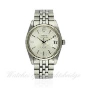 A GENTLEMAN`S STAINLESS STEEL ROLEX TUDOR PRINCE OYSTERDATE BRACELET WATCH CIRCA 1986, REF. 75204 D: