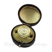A LADIES 18K SOLID GOLD OMEGA RING WATCH CIRCA 1964, REF. 7115683 D: Silver dial with gilt batons.