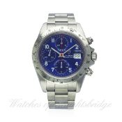 A GENTLEMAN`S STAINLESS STEEL ROLEX TUDOR PRINCE DATE TIGER CHRONOGRAPH BRACELET WATCH CIRCA 1999,