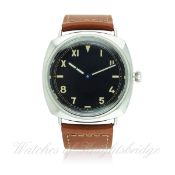 A RARE GENTLEMAN`S STAINLESS STEEL PANERAI RADIOMIR 1936 WRIST WATCH DATED 2007, REF. PAM00249