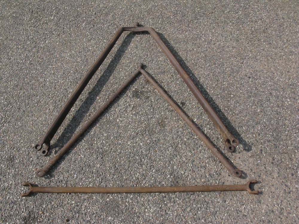 A quantity of possibly 1930's Ford suspension parts