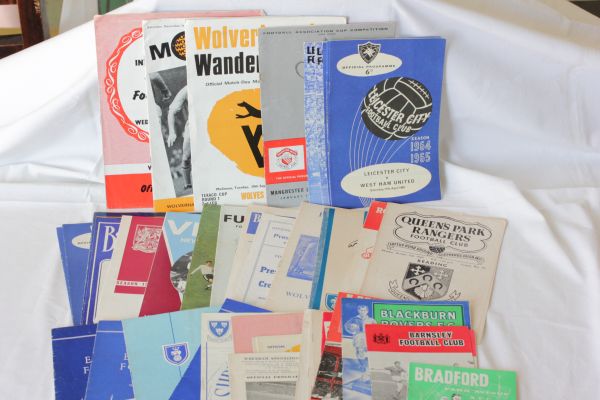 Approximately 48 x 1960`s football programmes with a good spread of clubs and good Everton,