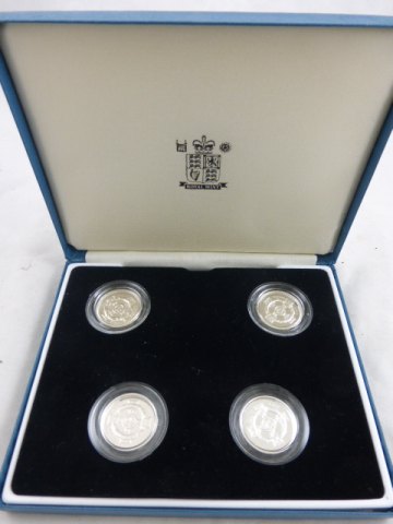 Three 2001 Silver Proof