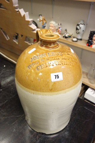 A Stonewear Ale Jar, Chippenham John Edward