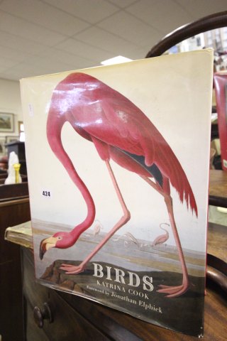 A Large Hardback Book `Birds` by Katrina Cook with numerous coloured plates