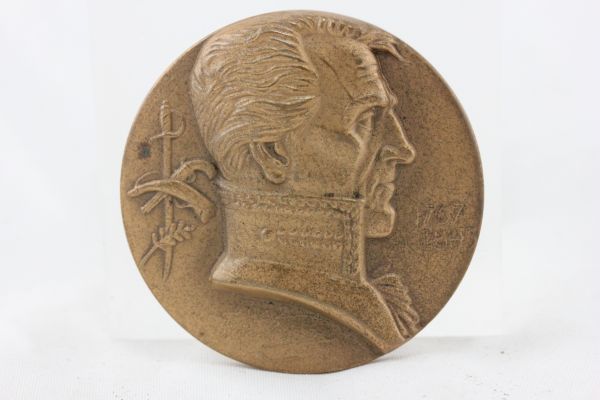 USA Bronze Medallion 76mm Andrew Jackson 1767-1845