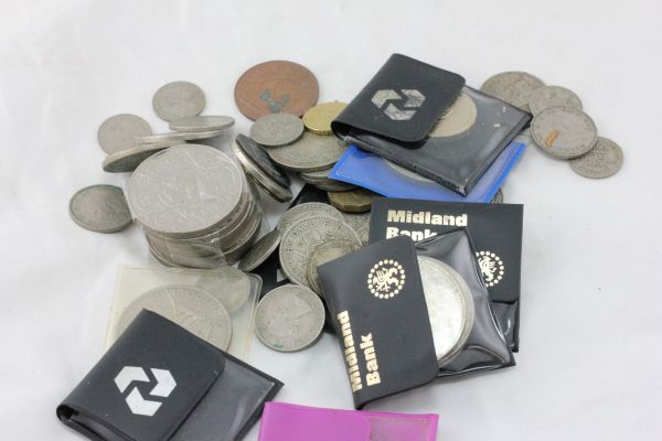 Bag of mixed Coins including silver & 1935 Crown