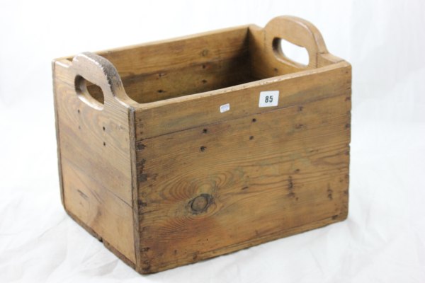 Vintage Pine Two Handled Trug