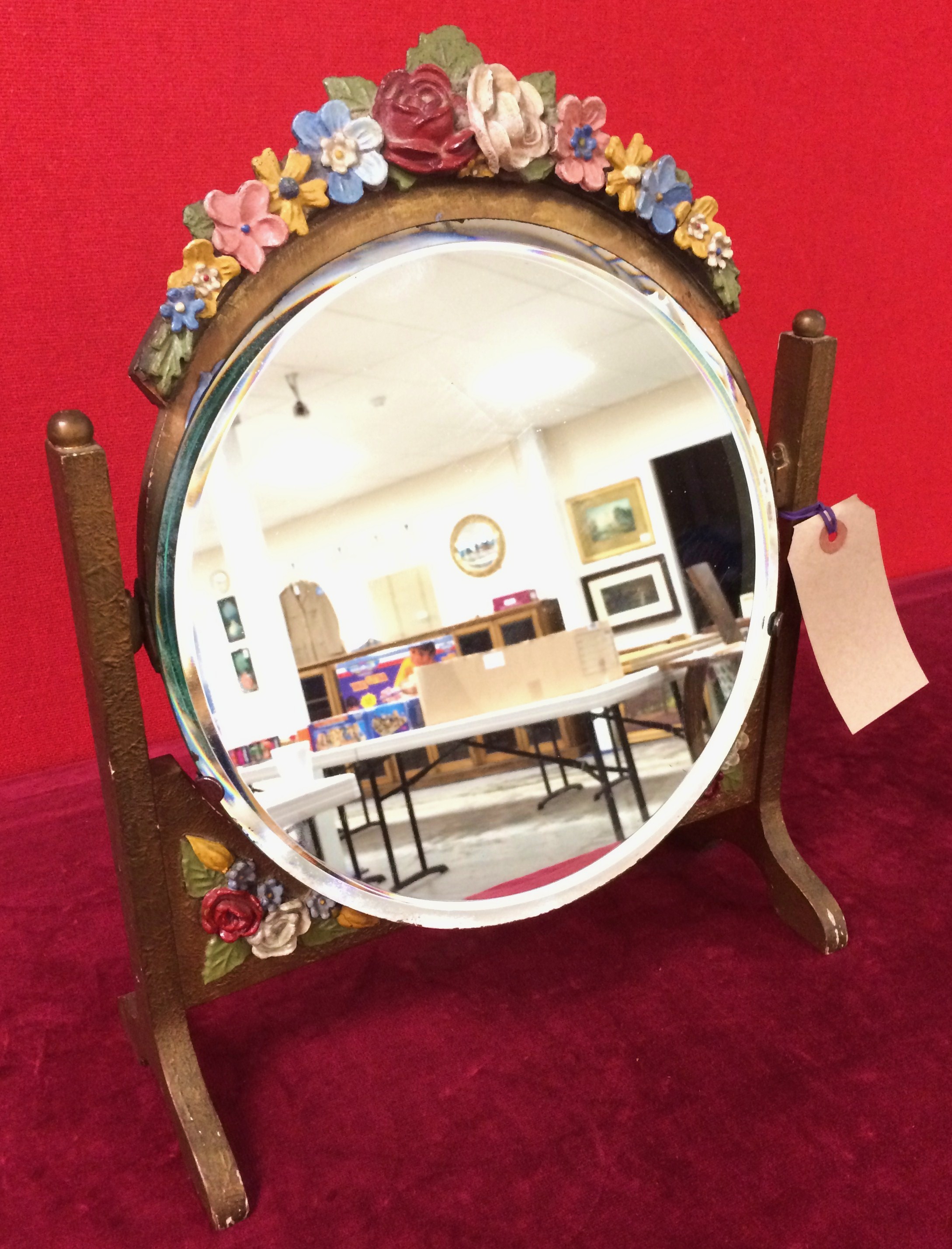 Decorative Bevelled Edge Dressing Mirror