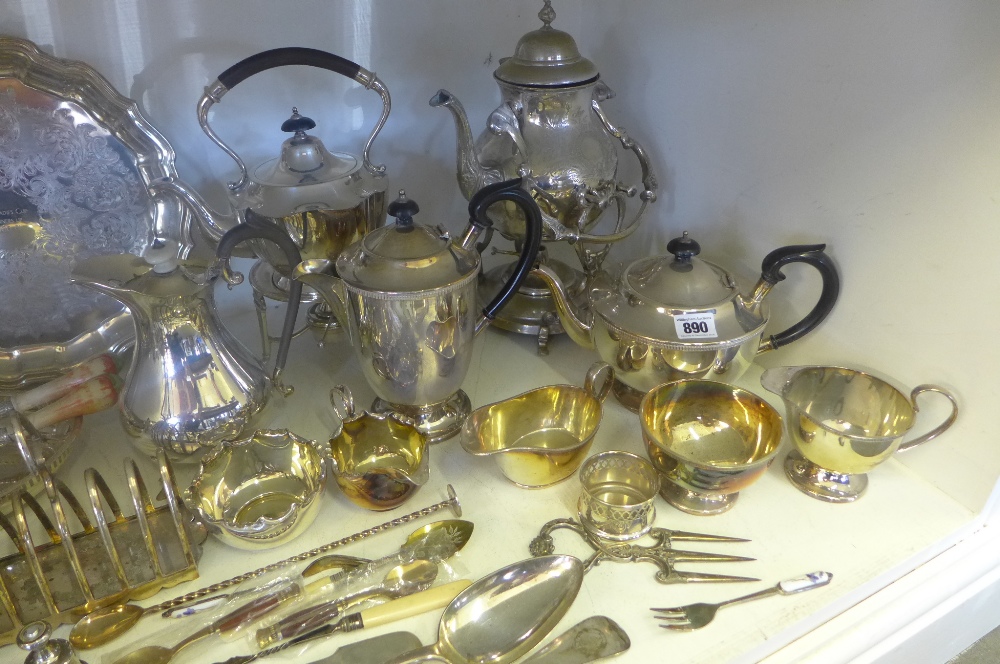 A quantity of assorted silver plate - Image 3 of 3