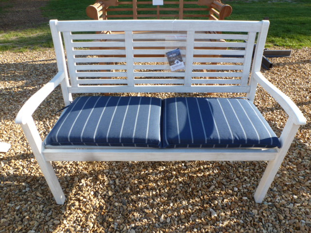 A Bramblecrest Steamer chair and footstool