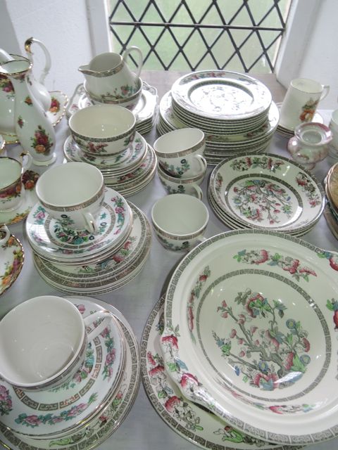 A quantity of Johnsons Brothers and Lord Nelson pottery Indian Tree pattern wares including an oval - Image 2 of 2