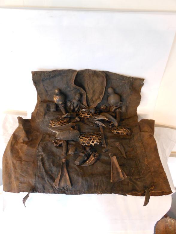BAMUN, Cameroon Medicine Man Tunic Or Witch Doctors Coat : For Condition Reports and to BID LIVE