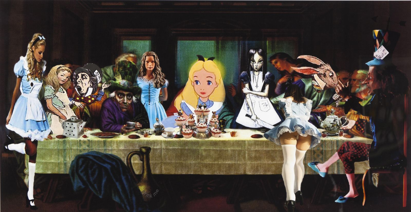 Gordon Froud THE LAST TEA PARTY digital print on archival paper, signed, dated 2010, numbered AP 5/