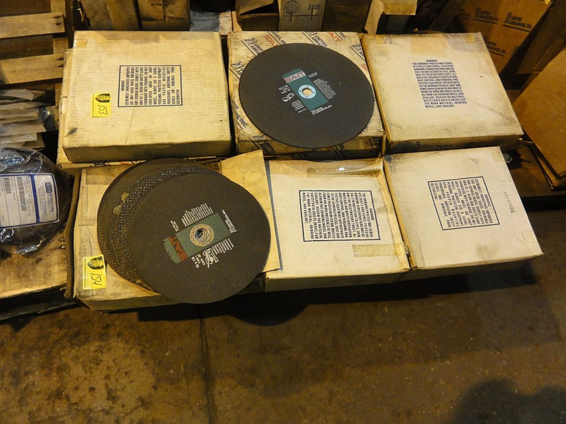 Boxes of 10" Grinding Disc, 25 pcs. per box
