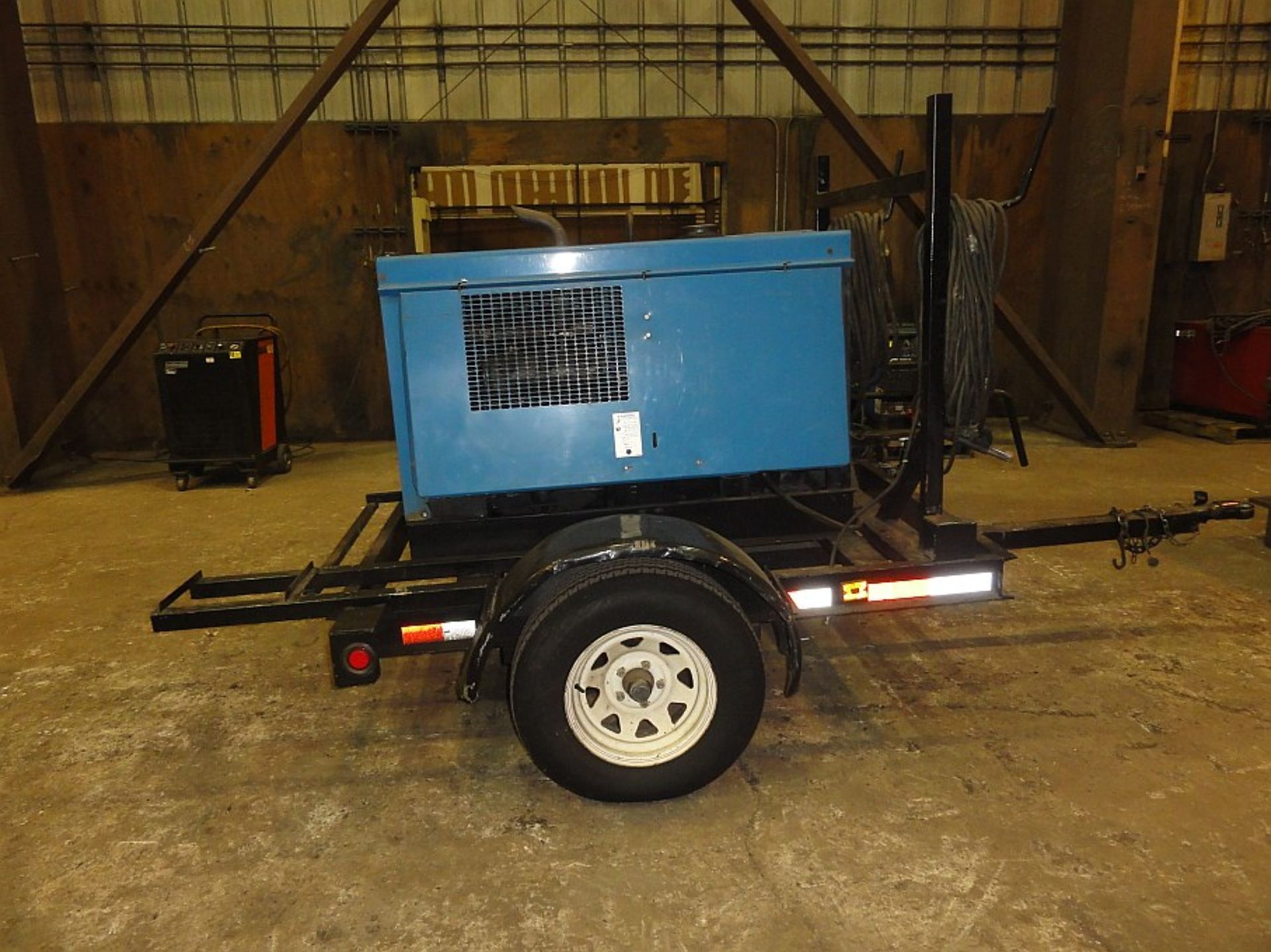 Miller Big Blue Welder/Generator, Mdl 903162, Diesel, SN JK587488 - Image 2 of 3