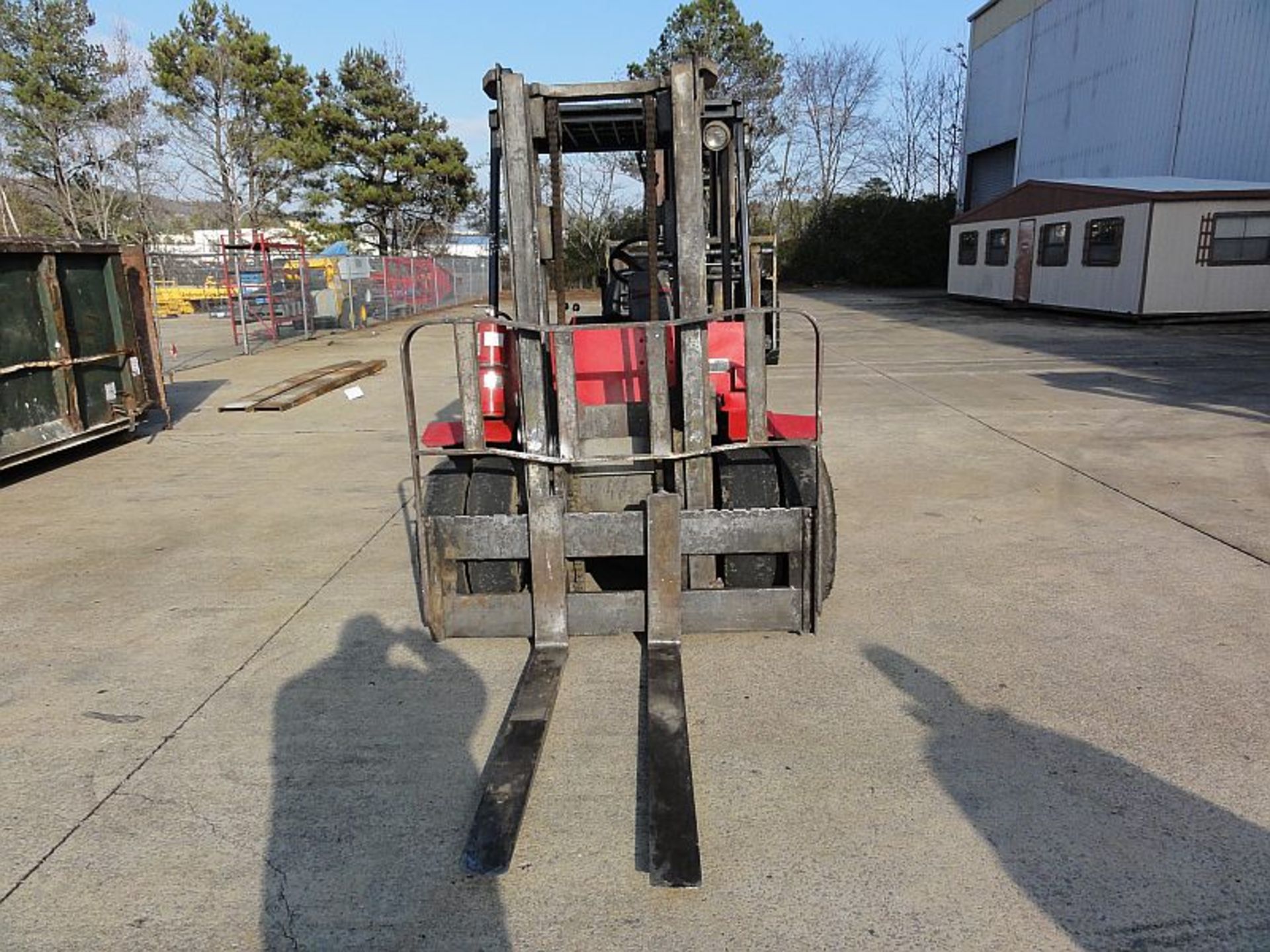 Yale 8,000 lb. Forklift, Mdl GLP080LGNGBV088, - Image 4 of 4
