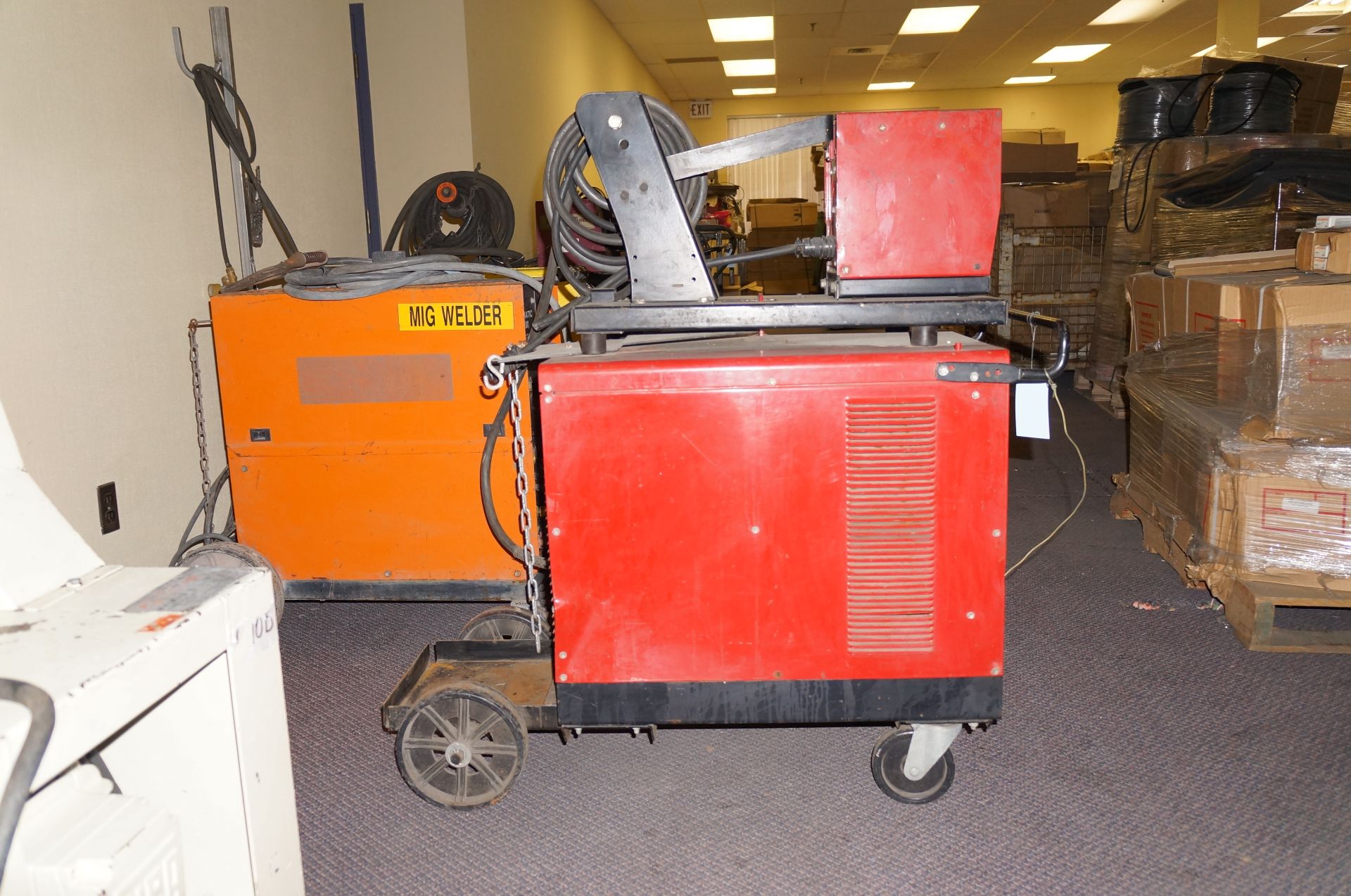 Lincoln electric cv-250. Electric arc welder - Image 2 of 2