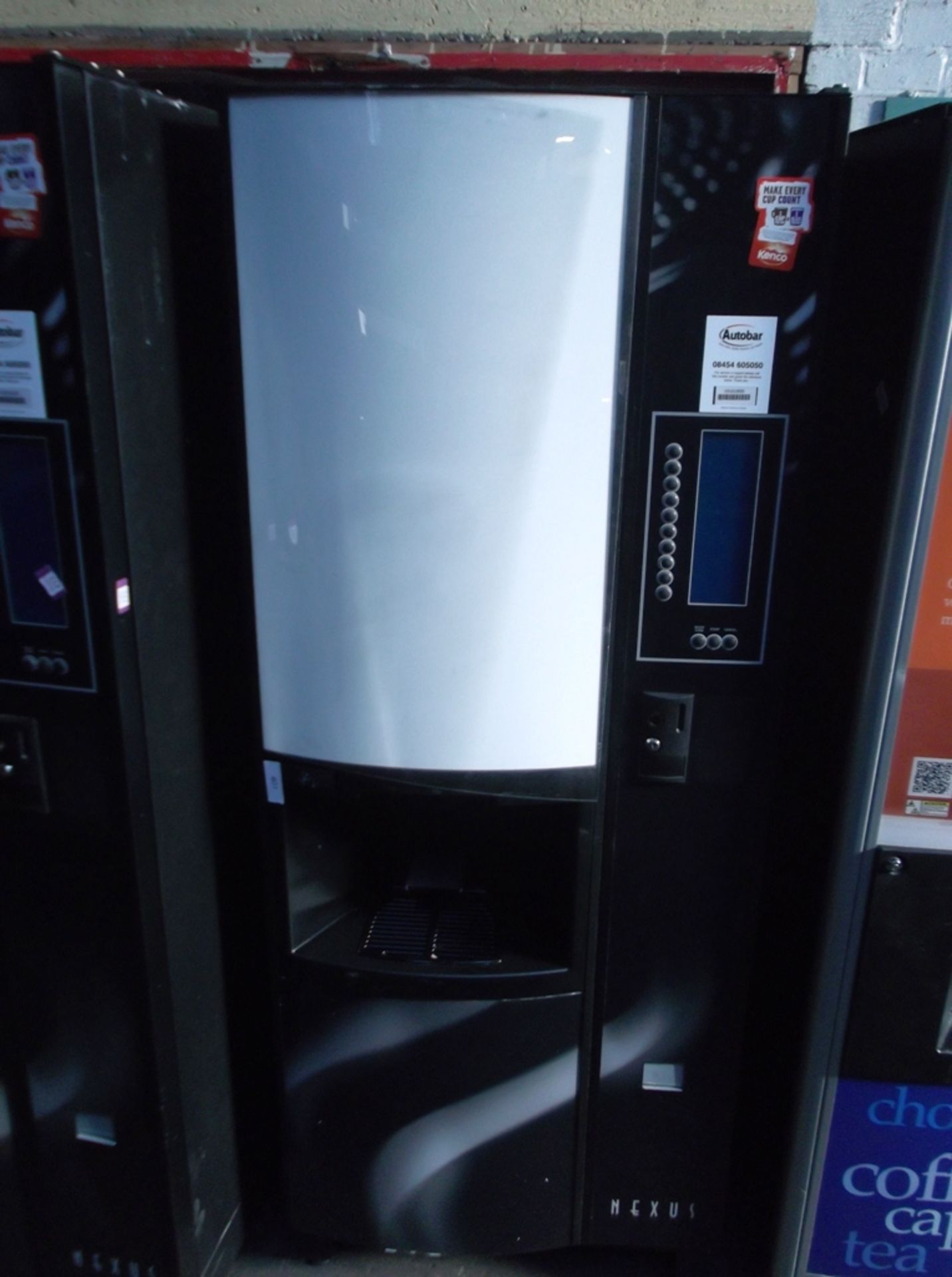 NEXUS AZKOYEN Drinks Vending Machine - Locked No keys