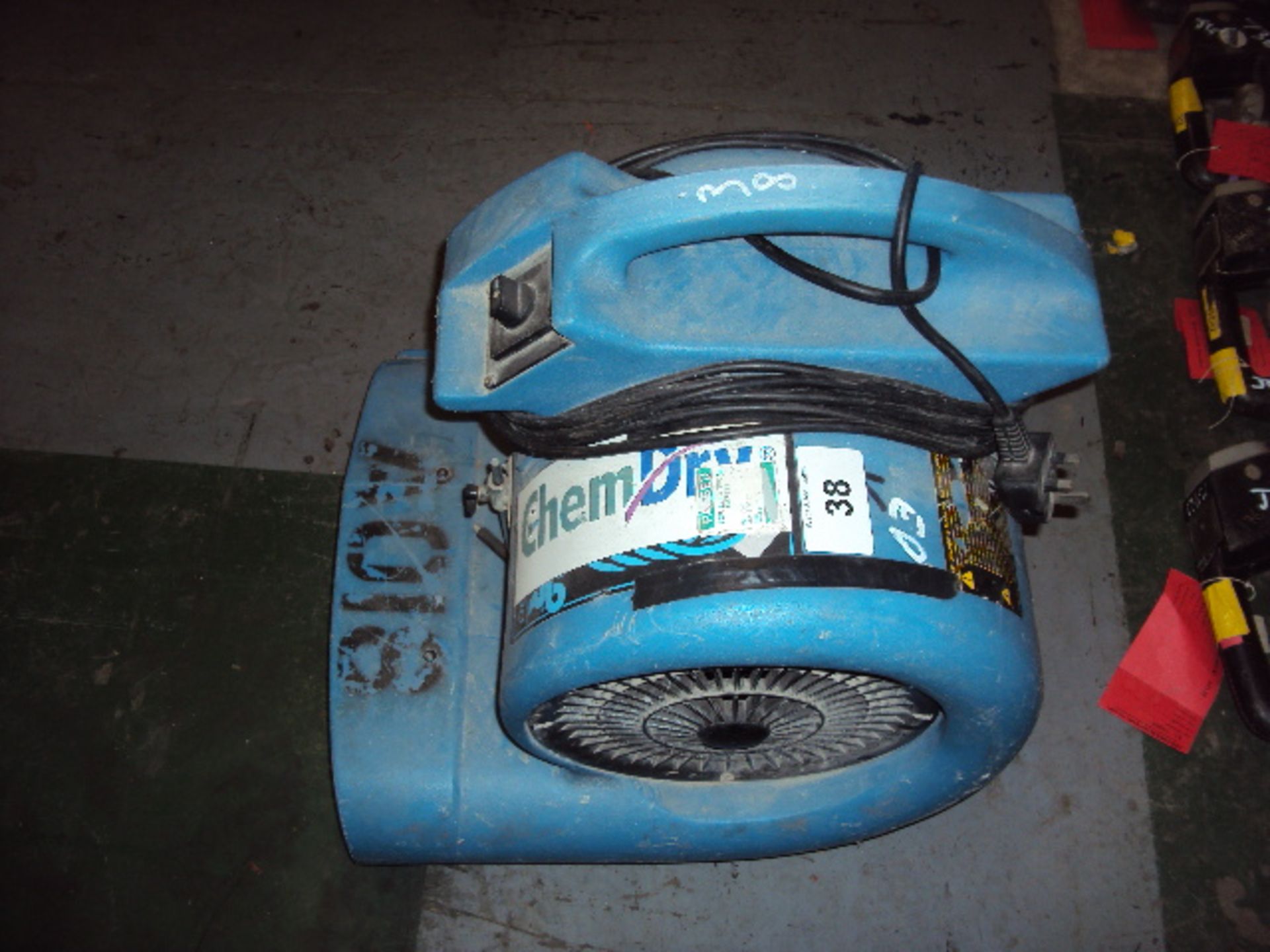 DRIEZE Sirocco HP230V 240v snail/carpet dryer