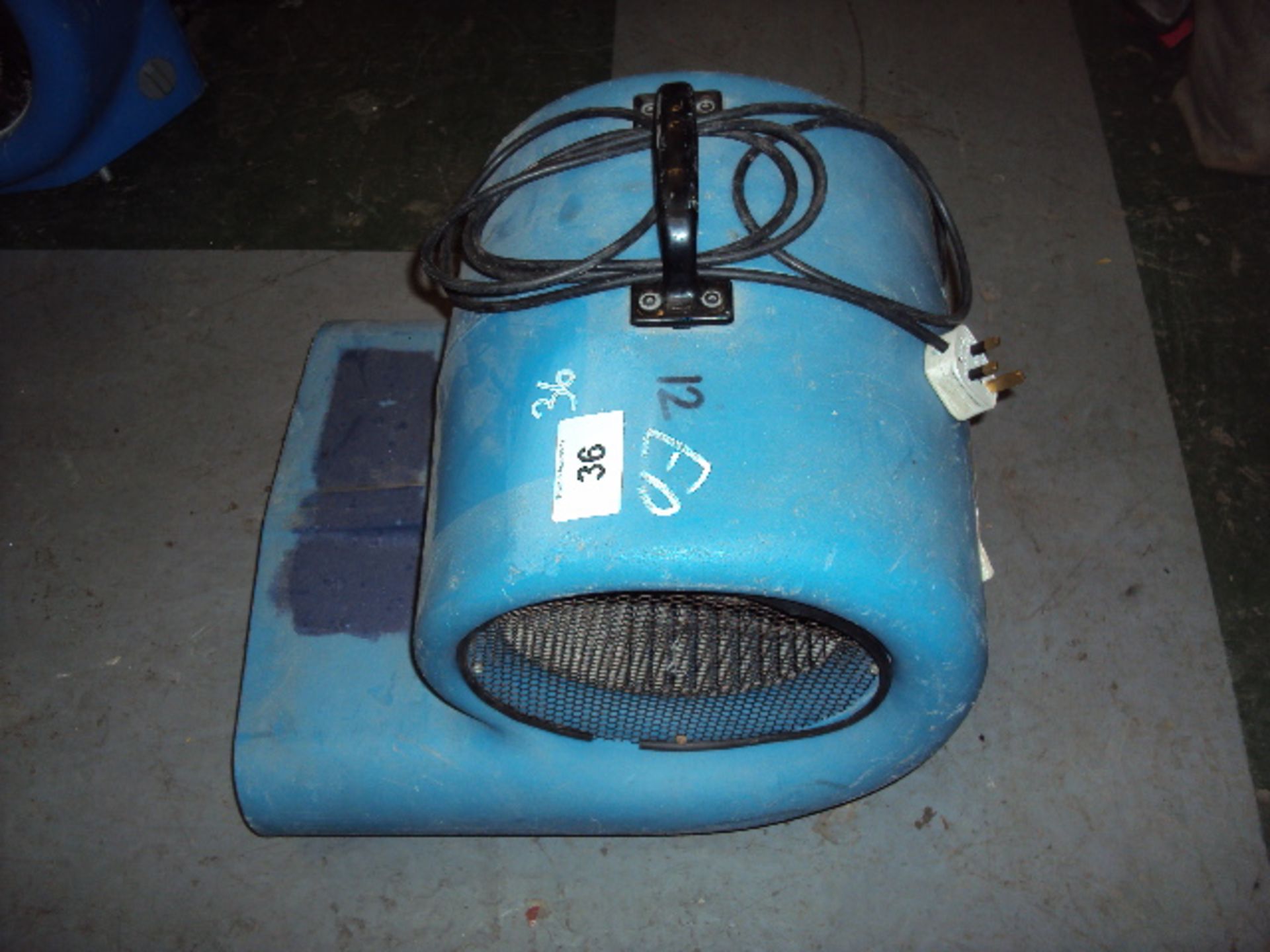 DRIEZE Sirocco HP230V 240v snail/carpet dryer