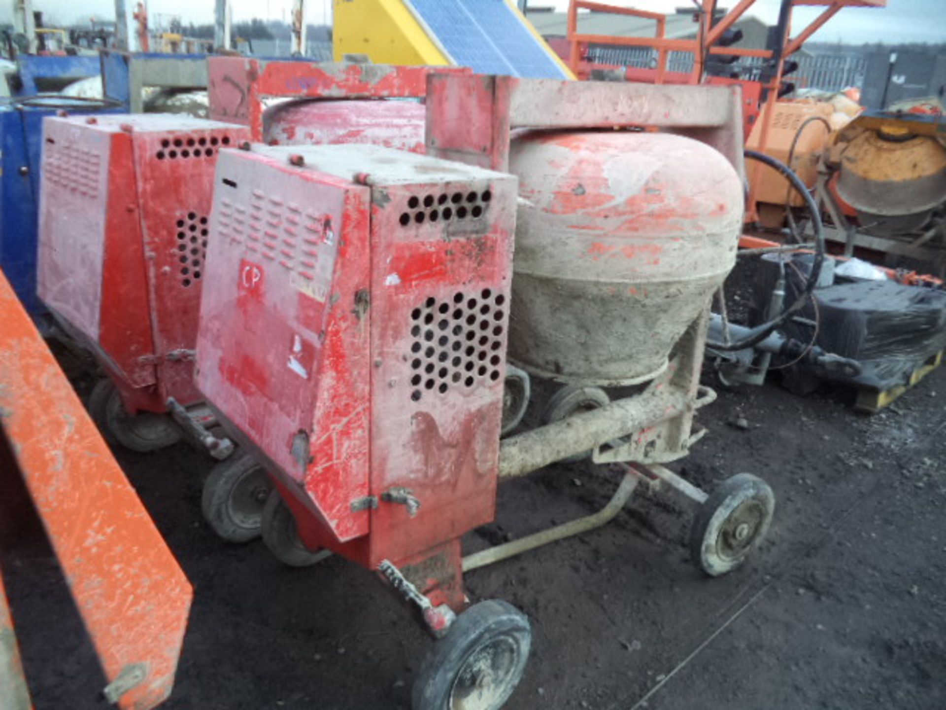 BELLE diesel site mixer (YANMAR)