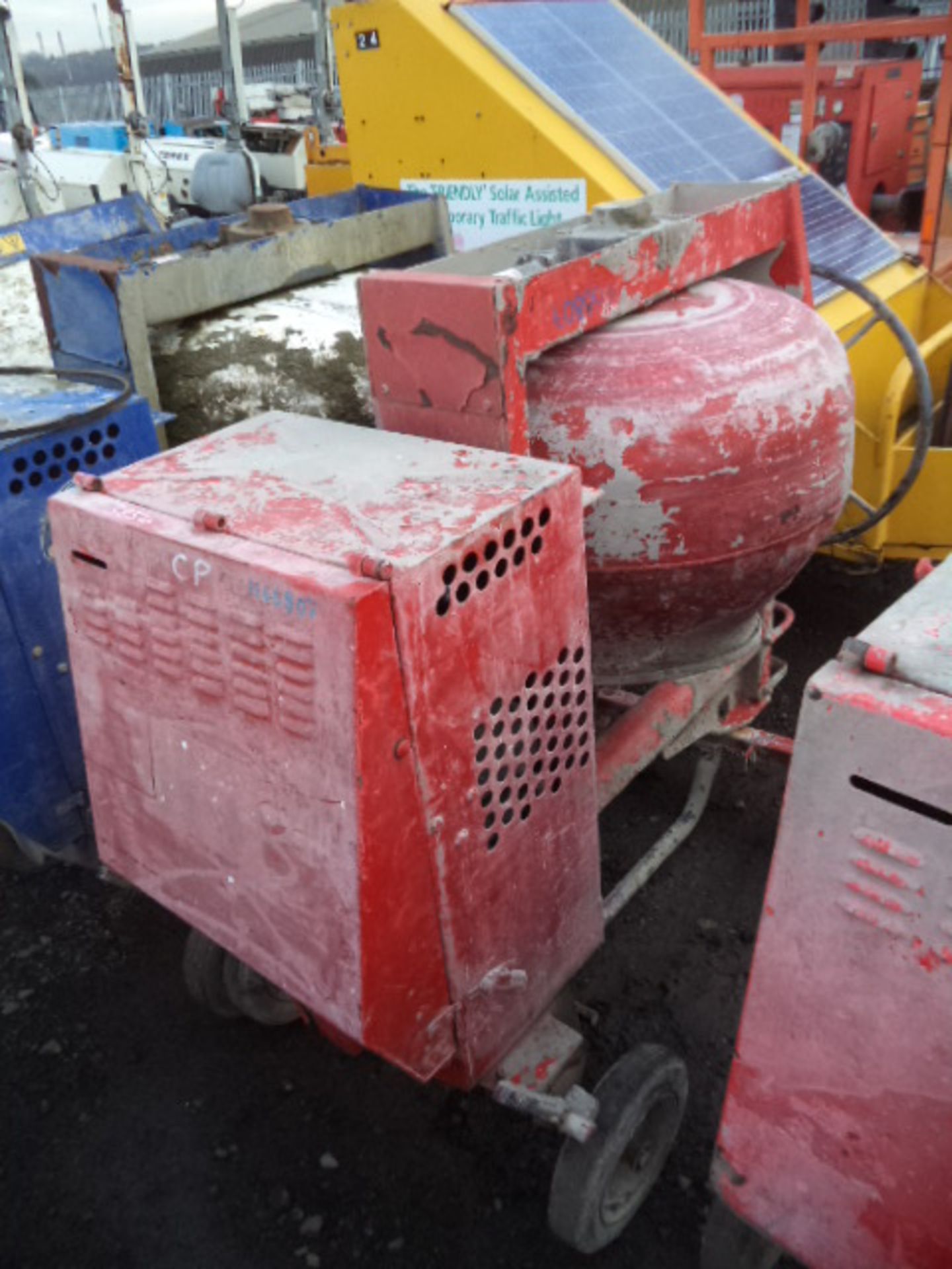 BELLE diesel site mixer (YANMAR)